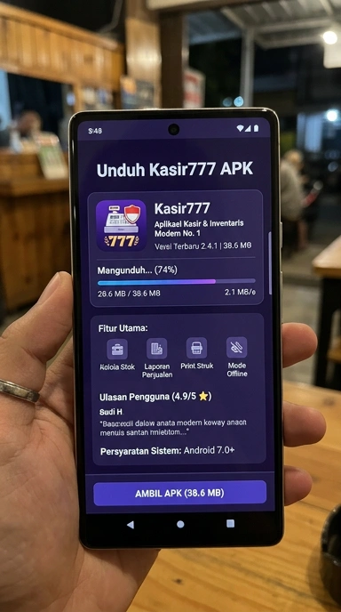 Panduan Lengkap Unduh dan Instal APK kasir777