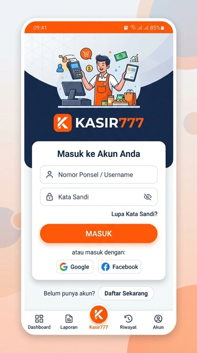 Panduan Masuk Akun kasir777 untuk Pengguna Android
