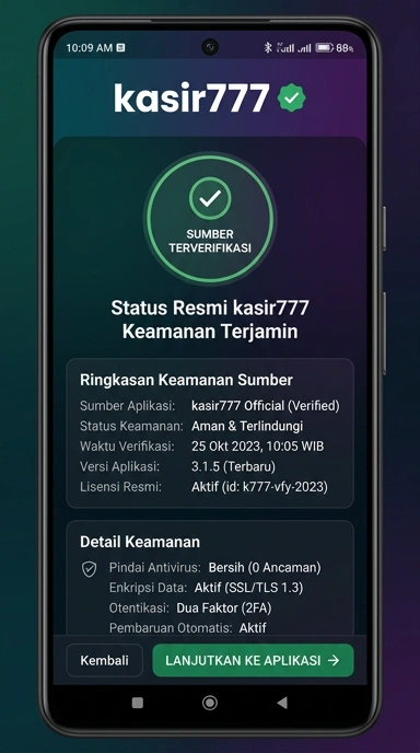 Halaman Resmi Kasir777 untuk Pengguna Android Indonesia