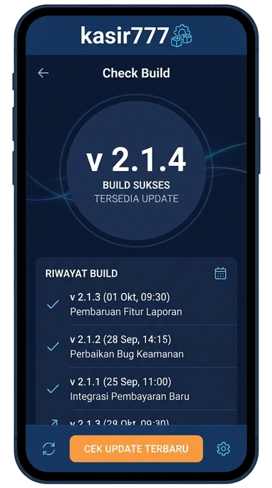 Riwayat Versi Aplikasi kasir777 untuk Android